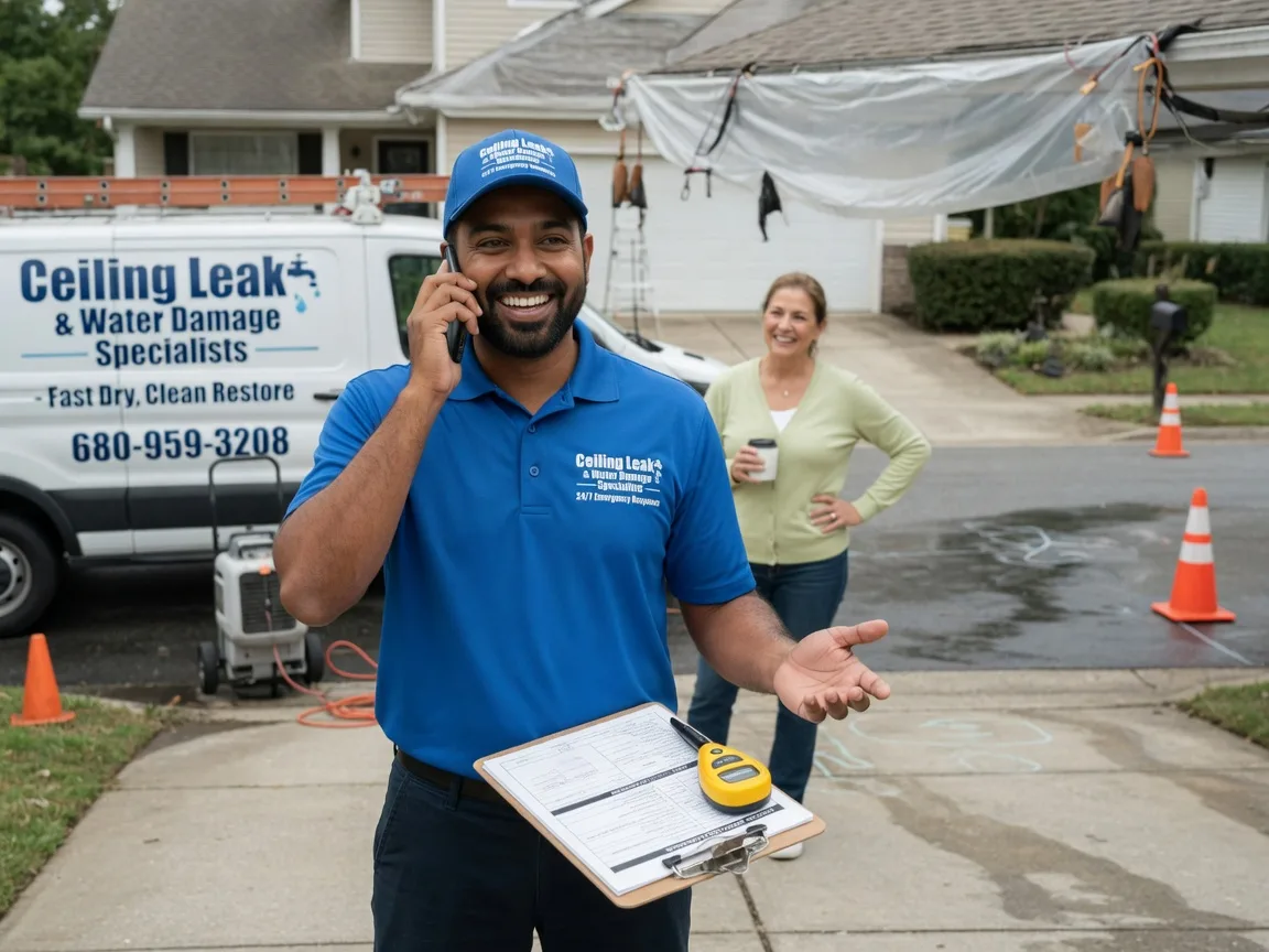 Ceiling Leak Cleanup Hampshire, TN FAQs